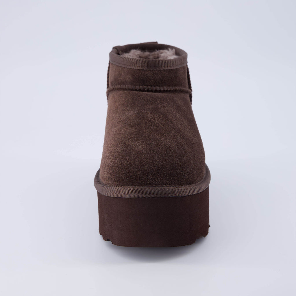 Hippy Cozy Platform Ankle Boot