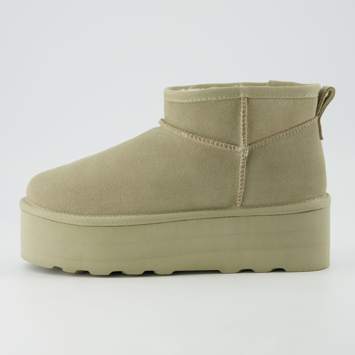 Hippy Cozy Platform Ankle Boot