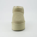 Hippy Cozy Platform Ankle Boot