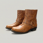 Silas Harness Leather Ankle Boots - image 4