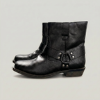 Silas Harness Leather Ankle Boots - image 8