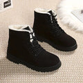 Lucia | Fleece-Lined Ankle Boots with Lace-Up for Women