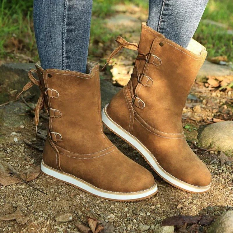 Luxe Steps | Women's Boots with Cushioned Lining | Stylish Comfort for Cold Weather