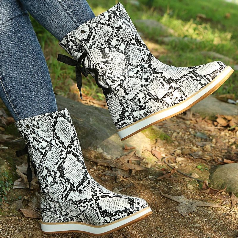 Luxe Steps | Women's Boots with Cushioned Lining | Stylish Comfort for Cold Weather