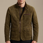 Thorne Suede-Look Zip Jacket - image 7