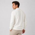 Men's Quarter-Zip Sweater – Knit Pullover for Fall & Winter