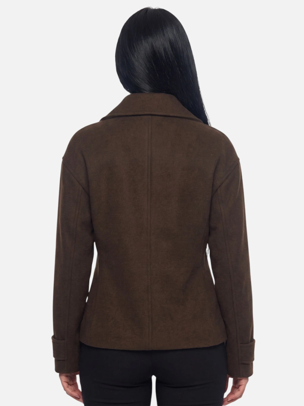 Women’s Double-Breasted Trench Jacket – Vintage Elegance