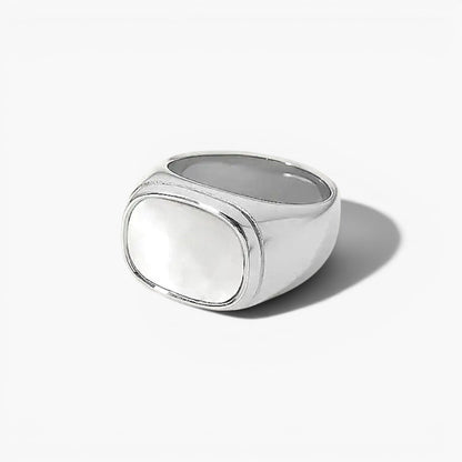 Gold Shell Statement Ring