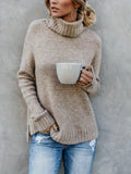 Neala | Chunky Knit Turtleneck Sweater for Women