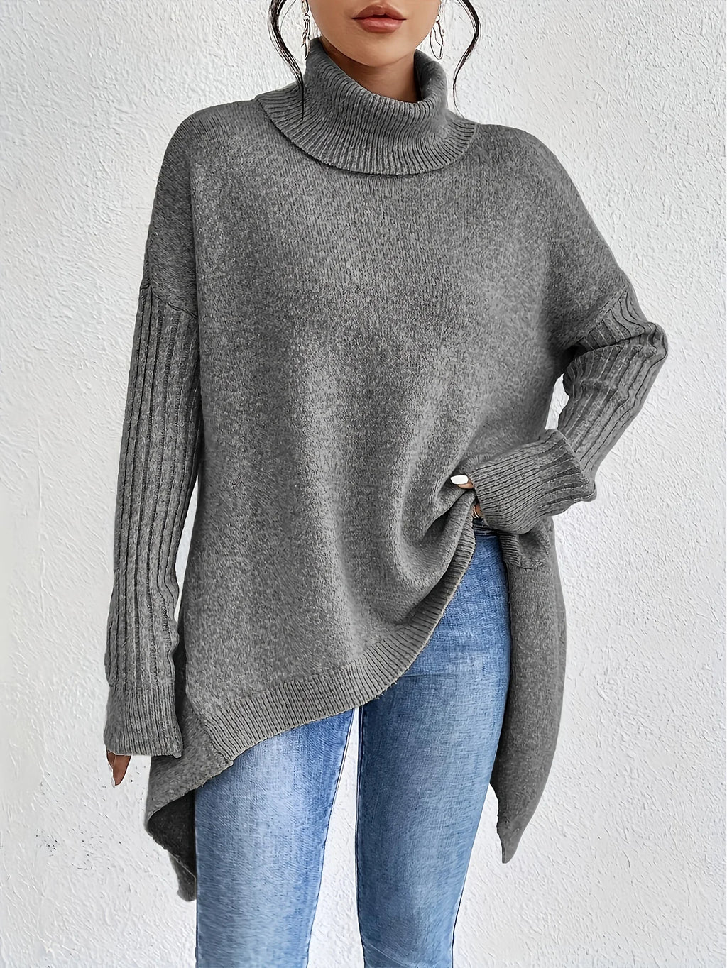 Noelle | Cozy High-Neck Sweater