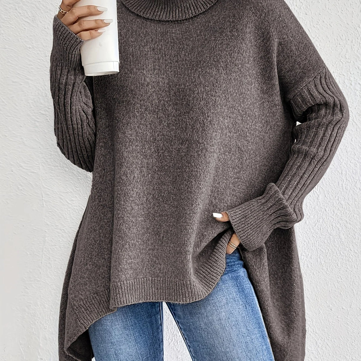 Noelle | Cozy High-Neck Sweater