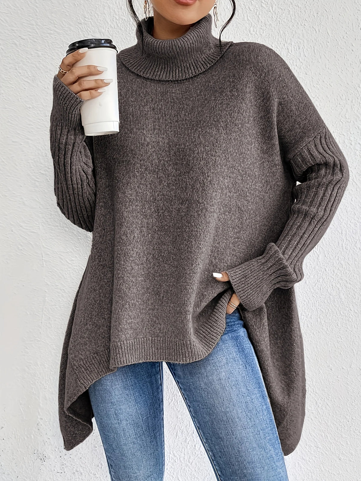 Noelle | Cozy High-Neck Sweater