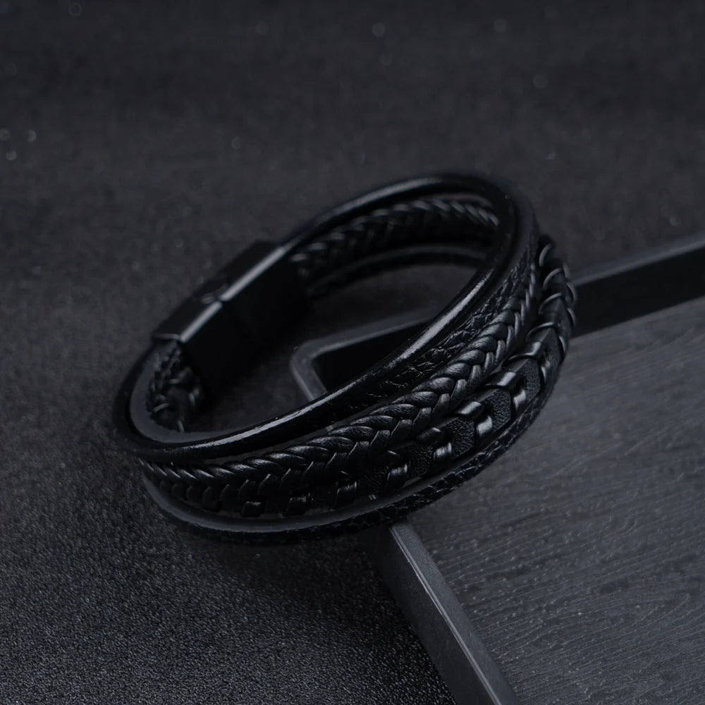 Nolan | Braided Viking Bracelet