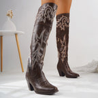 CHEYENNE™ –  Classic Over-the-Knee Cowboy Boots