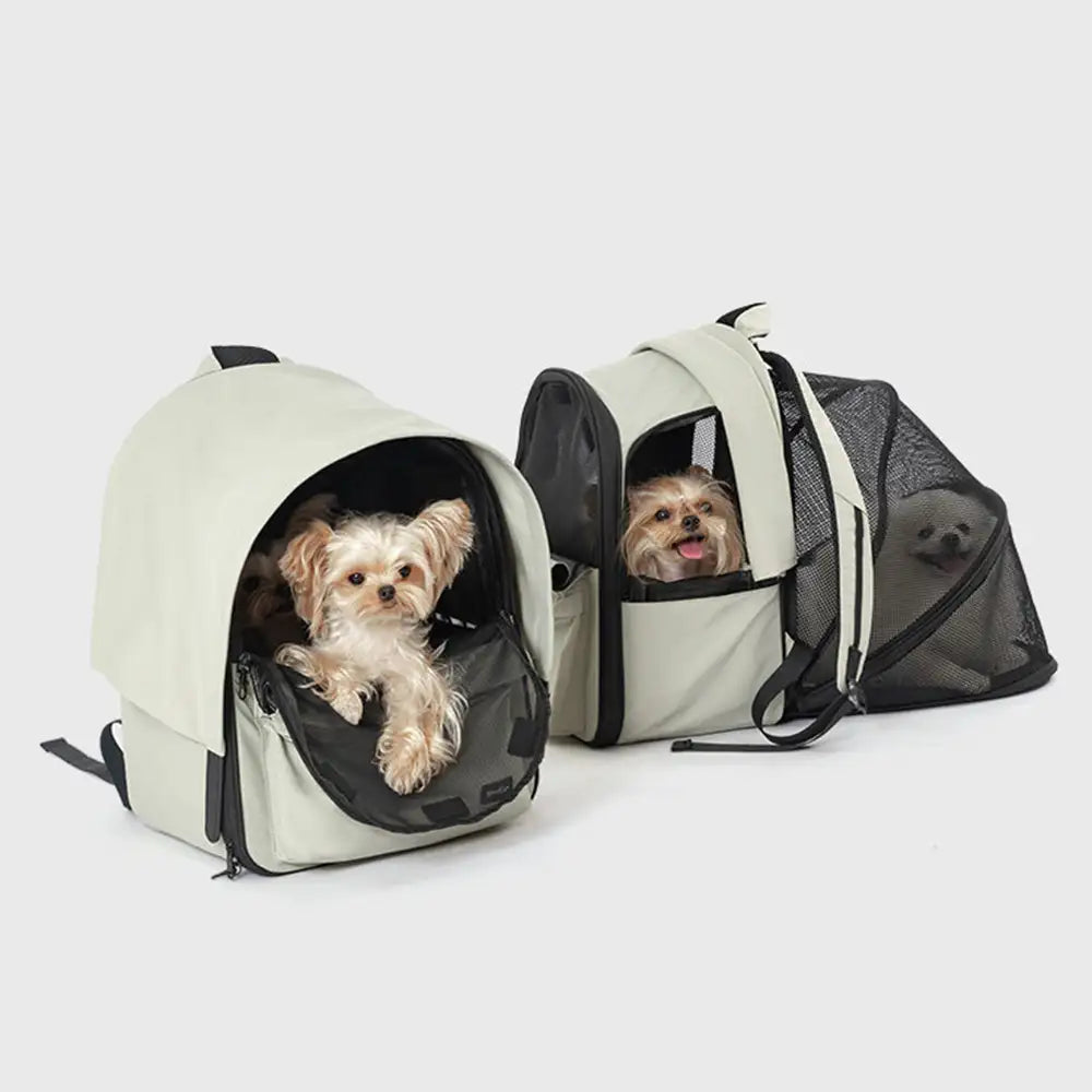 Expandable Cat Carrier Backpack – Breathable Travel Pack with Sunshade