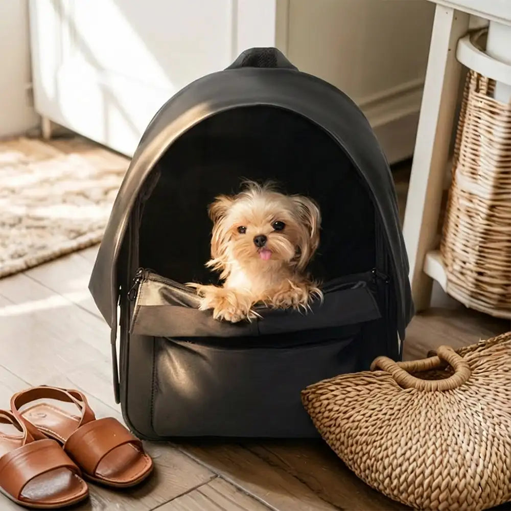 Expandable Cat Carrier Backpack – Breathable Travel Pack with Sunshade - view 20