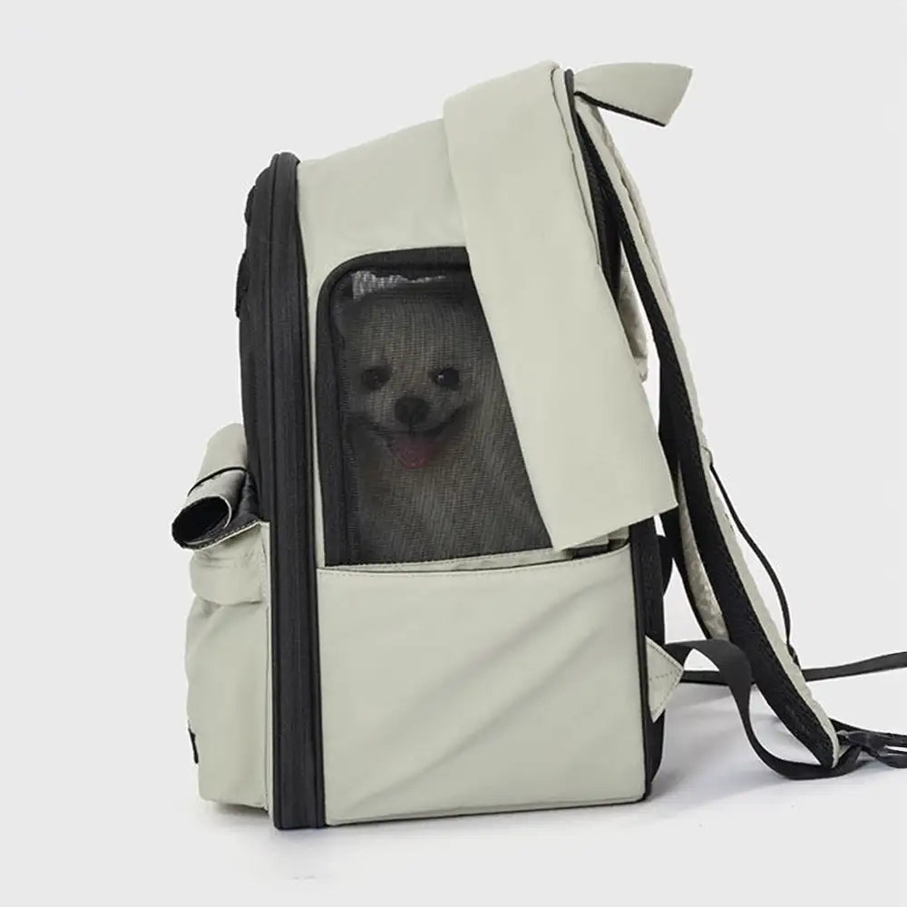 Expandable Cat Carrier Backpack – Breathable Travel Pack with Sunshade - view 8