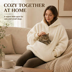 Sadie | Sherpa Pet Carrier Hoodie with Front Pouch