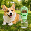 Portable 2-in-1 Pet Water & Food Bottle – Keep Dogs Hydrated & Fed on Walks, Hiking, or Travel
