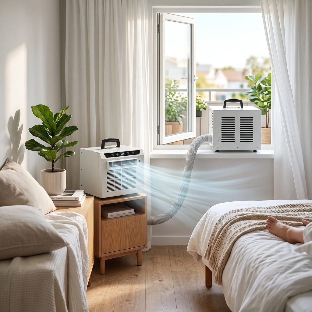 Portable Air Conditioner 3000 BTU | Split AC Unit for Campers, RVs & Small Rooms