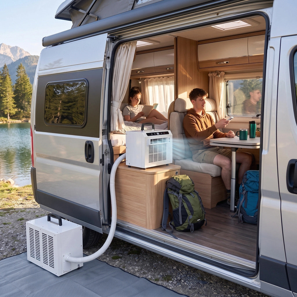 Portable Air Conditioner 3000 BTU | Split AC Unit for Campers, RVs & Small Rooms