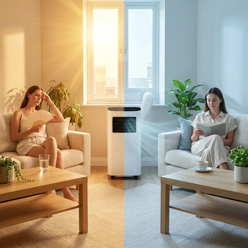 Portable Air Conditioner | 7000 BTU & 9000 BTU AC Unit with Remote Control