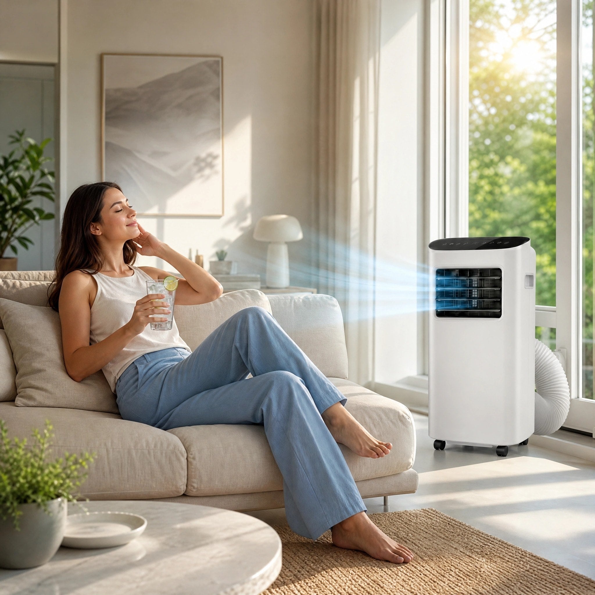 Portable Air Conditioner | 7000 BTU & 9000 BTU AC Unit with Remote Control
