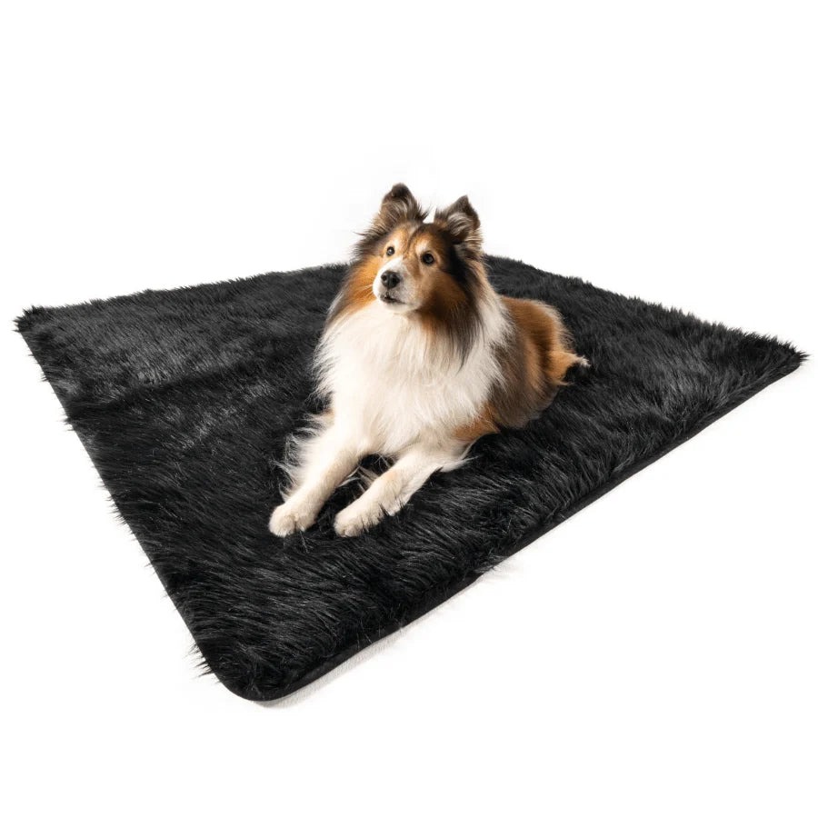 Waterproof Throw Blanket - Midnight Black