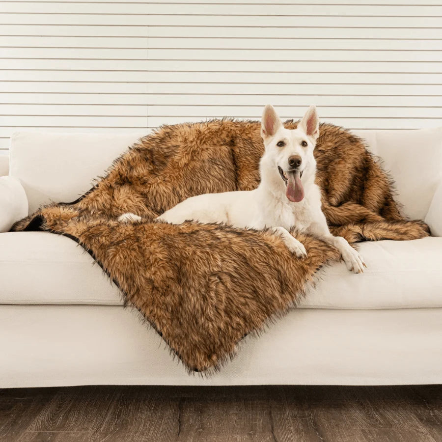 Waterproof Throw Blanket - Sable Tan