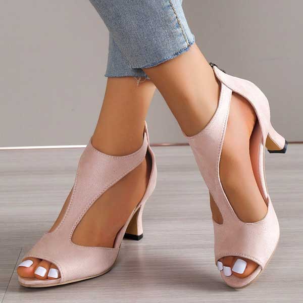 Riley – Comfortable Orthopedic Heeled Sandals