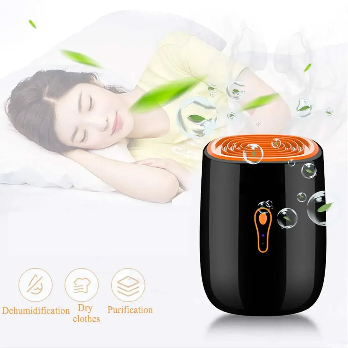 800ml Low-Noise Dehumidifier