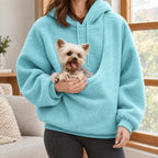 Salome-Rae Pet Pocket Hoodie