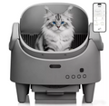 Smart Open Automatic Cat Litter Box 8L Self-Cleaning WiFi App Control Anti-Pinch Odor Removal Electric Pet Toilet