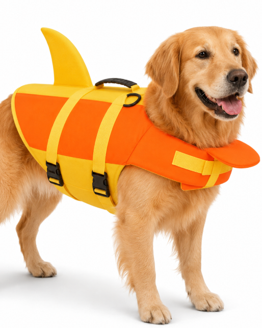 Shark-Fin Dog Life Jacket