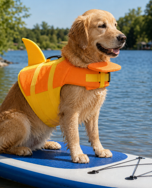 Shark-Fin Dog Life Jacket