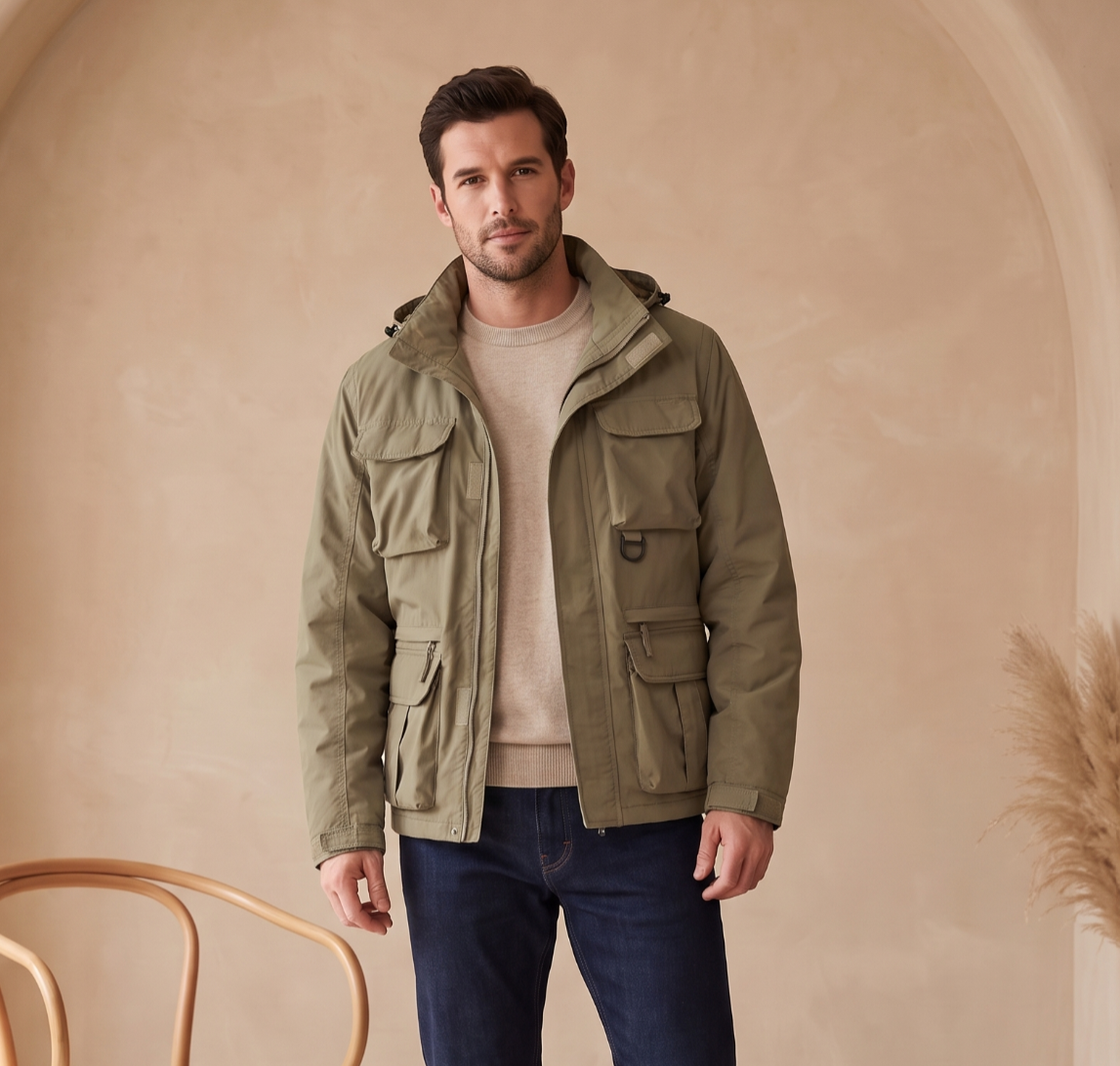 Dexter | Rugged Multi-Pocket Cargo Jacket
