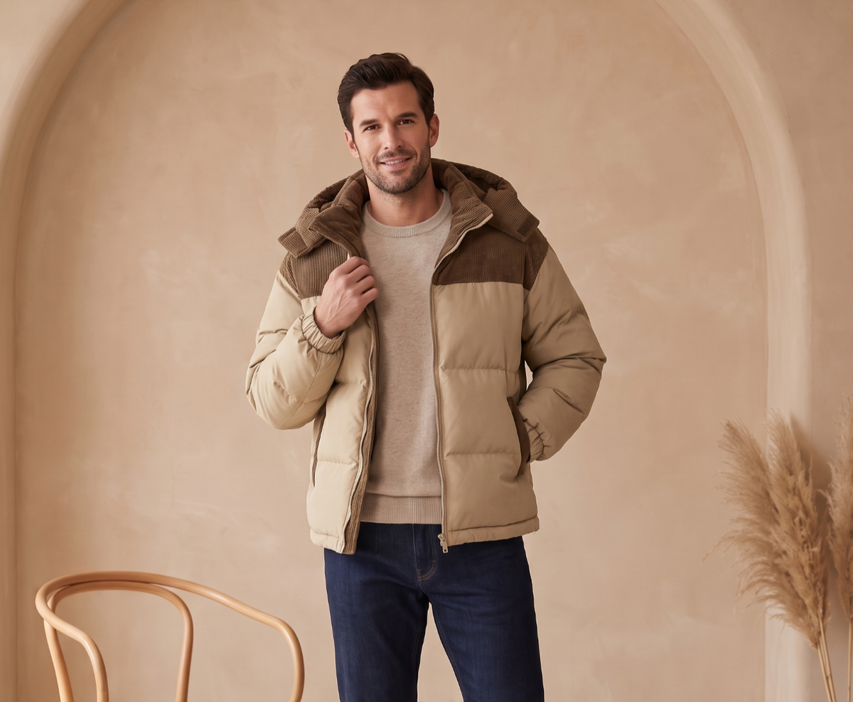 Garrison | Cozy Christmas Hooded Puffer Jacket