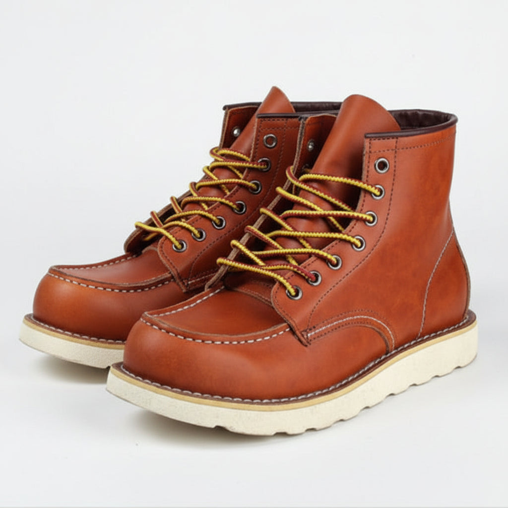 Wilbur Moc Toe Lace-Up Work Boots - image 3