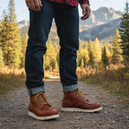 Wilbur Moc Toe Lace-Up Work Boots - image 1