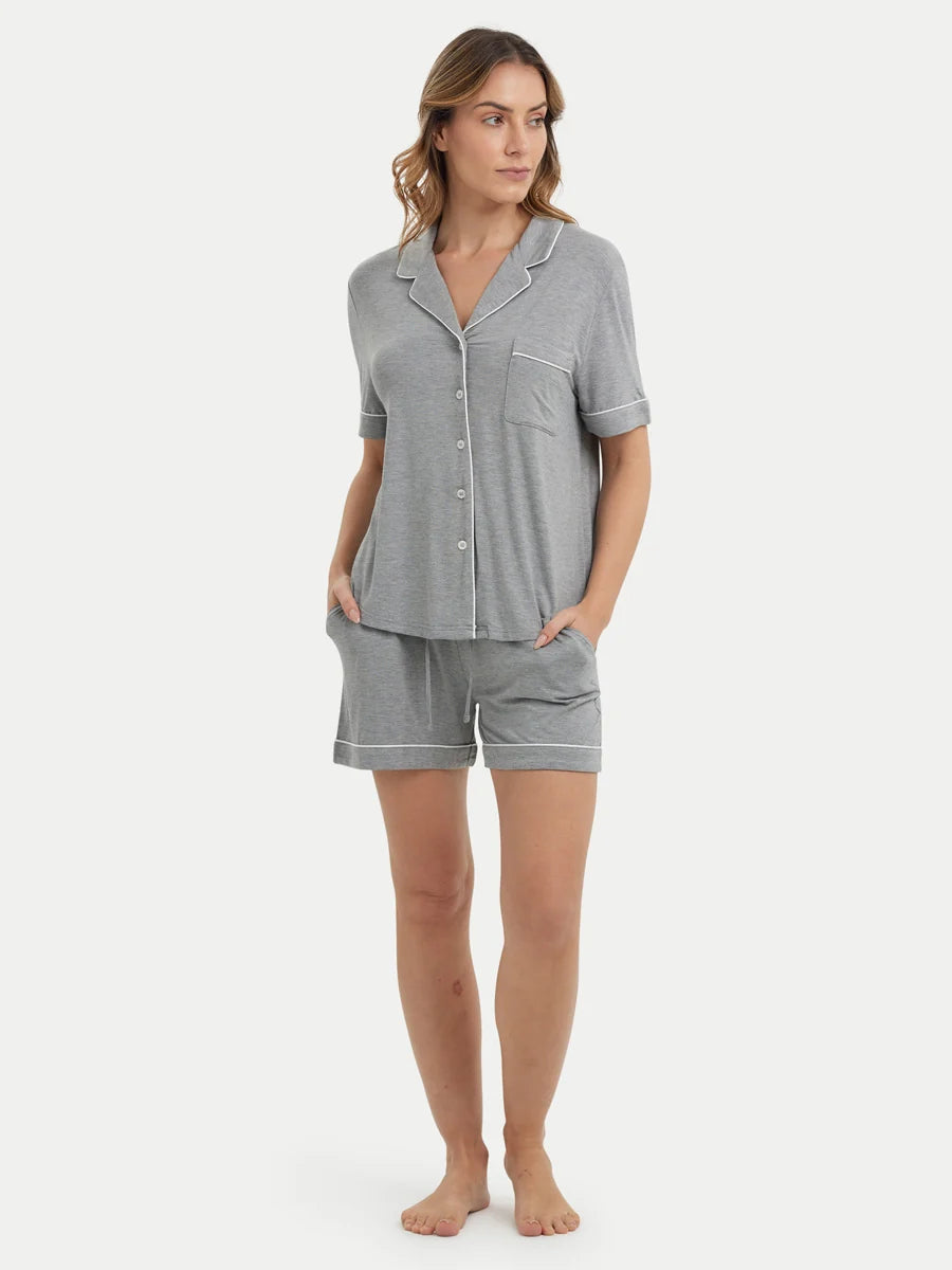 Short Sleeve Bamboo Pajama Shirt