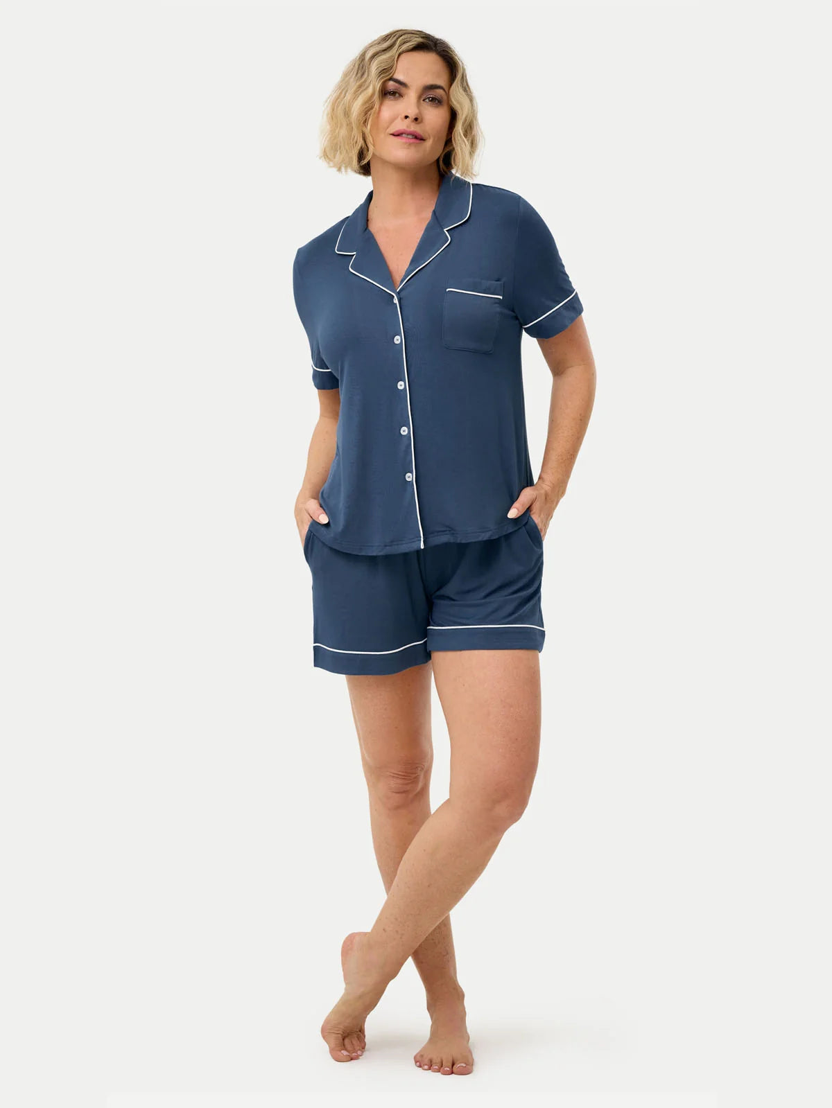 Short Sleeve Bamboo Pajama Shirt