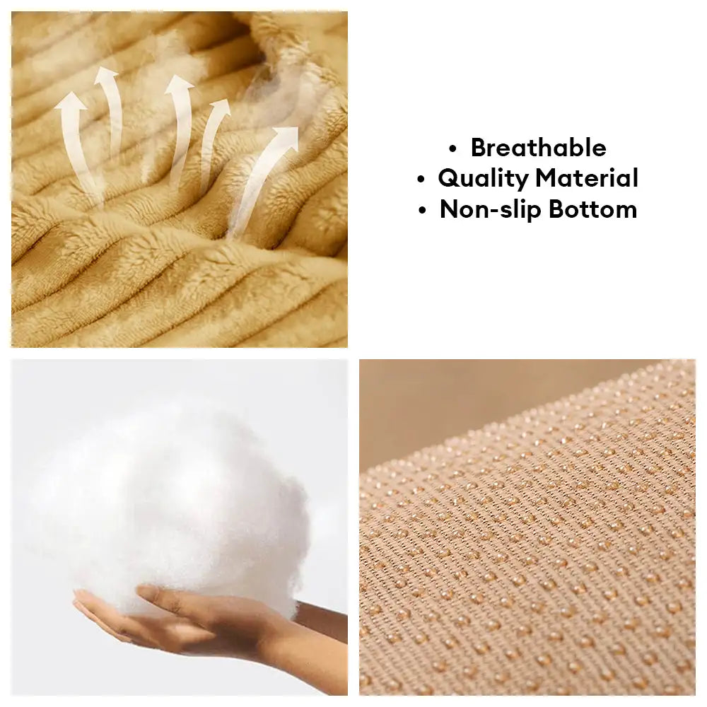 Soft Neck Support Washable Round Cat Bed Dog Bed