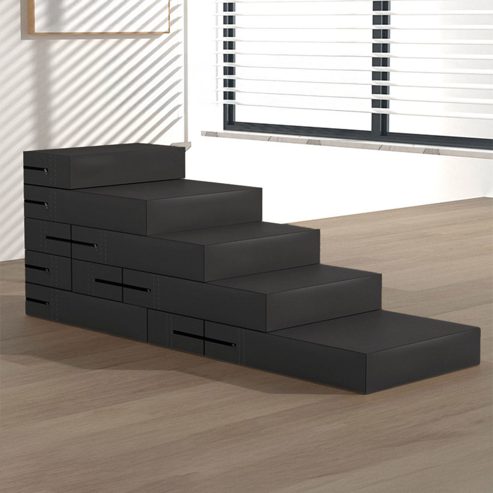 Modular Pet Stairs – Waterproof Faux Leather Steps That Convert to a Bed - view 22