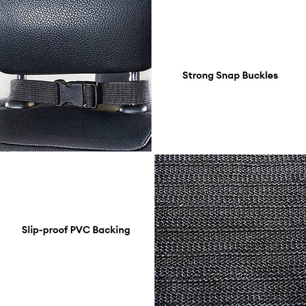 Waterproof Car Dog Seat Cover Dog Hammock for Car – Convertible Back Seat Protector for Pets