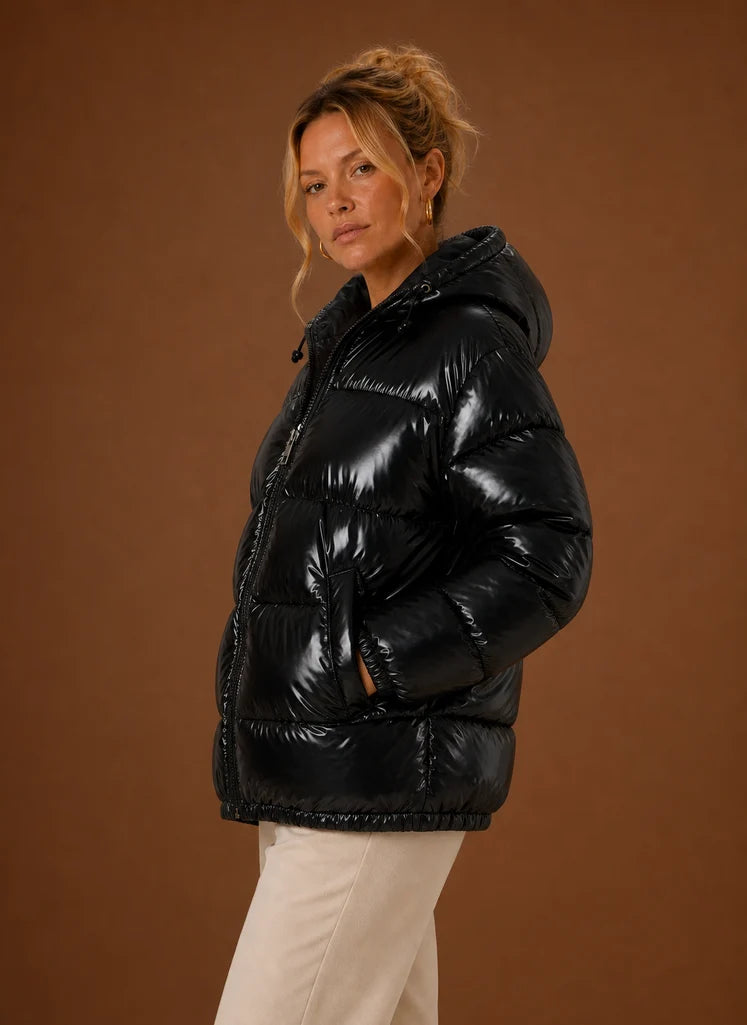 Women's Puffer Jacket - Oversized Winter Coat
