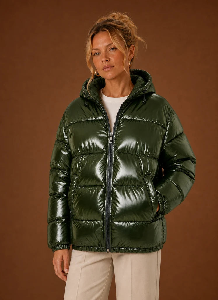 Women's Puffer Jacket - Oversized Winter Coat