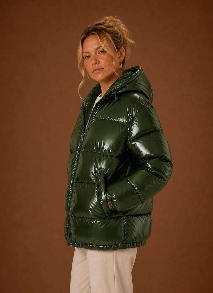 Women's Puffer Jacket - Oversized Winter Coat