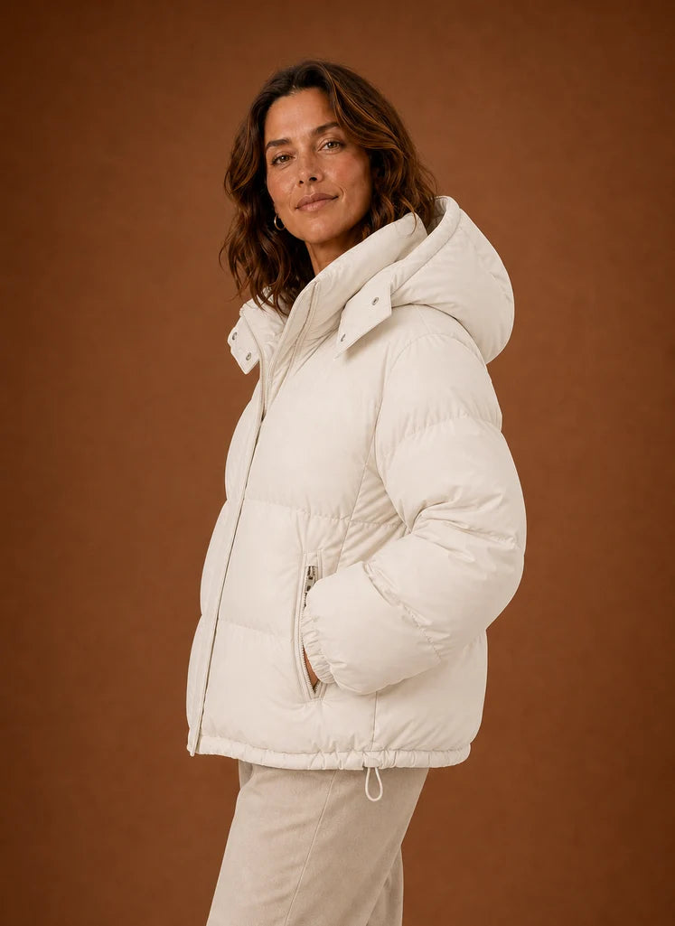 Women's Warm Puffer Jacket - Oversized Winter Coat