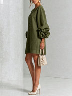 Saralyn - Sculptural Mini Dress