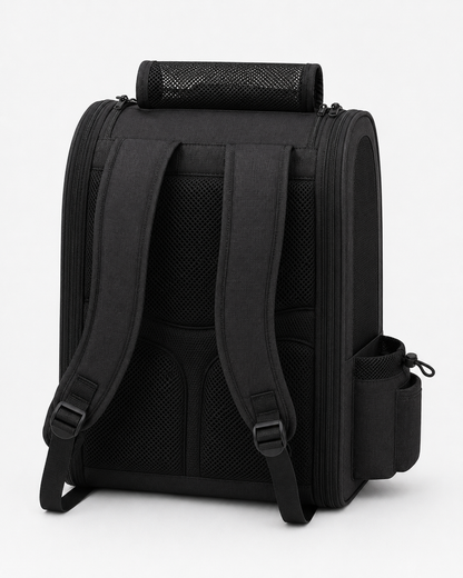 Travel Companion | Large Cat Carrier Bag with Expandable Design | Breathable Panels for Comfortable Travel